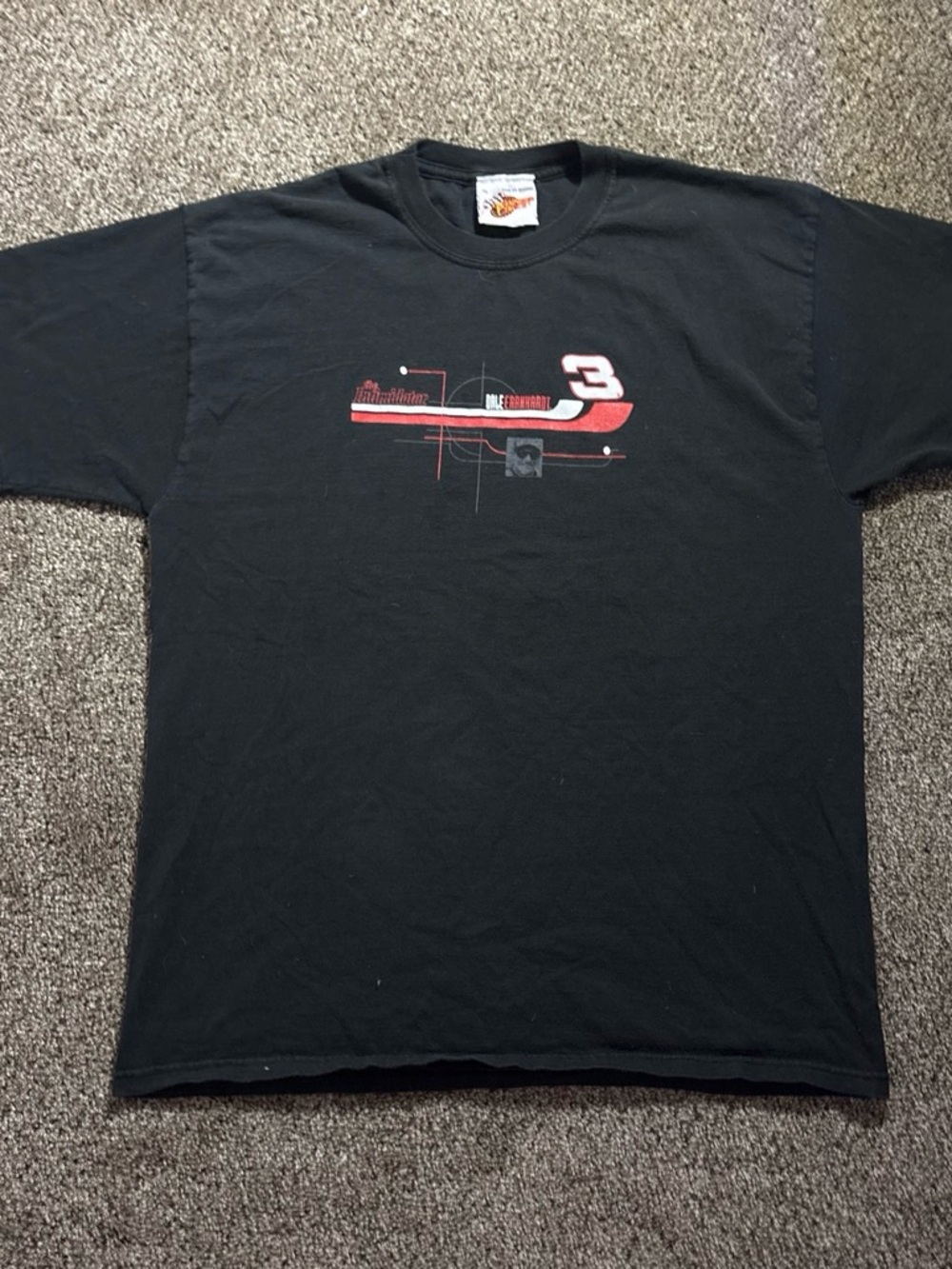 Mens vintage nascar black XL tee shirt